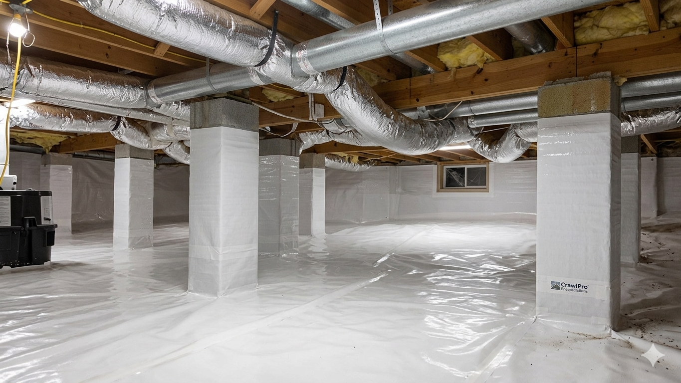 Crawl Space Encapsulation in Conway
